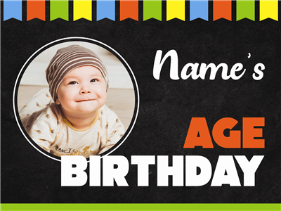 Birthday Celebration Sign