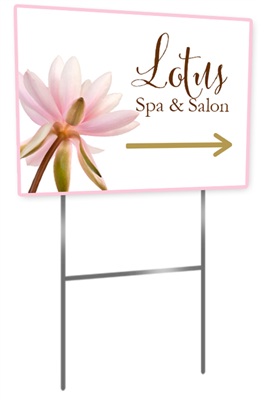 Yard Sign w/ Stake