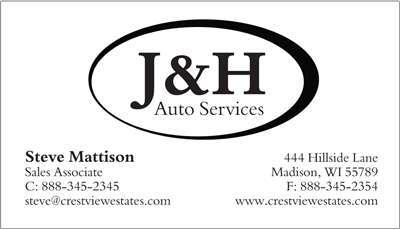 B&W Logo Center