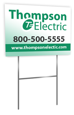 Premium Yard Sign