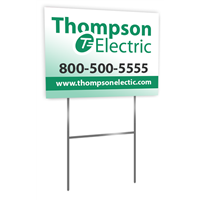 Premium Yard Sign