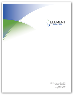 Soft Curves Letterhead